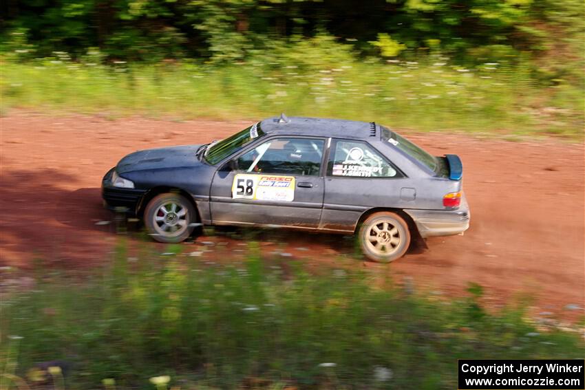 Jacob Kennedy / James Smith Ford Escort GT on SS7, Norway North II.