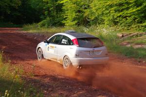 Srikanth Nayini / Otis Lee Miller Ford Focus SVT on SS7, Norway North II.