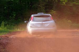 Srikanth Nayini / Otis Lee Miller Ford Focus SVT on SS7, Norway North II.