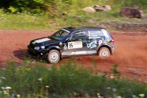 Chase Blakely / Mike Callaway VW GTI on SS7, Norway North II.