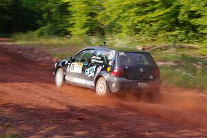 Chase Blakely / Mike Callaway VW GTI on SS7, Norway North II.