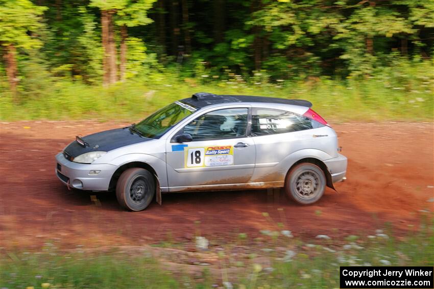 Srikanth Nayini / Otis Lee Miller Ford Focus SVT on SS7, Norway North II.