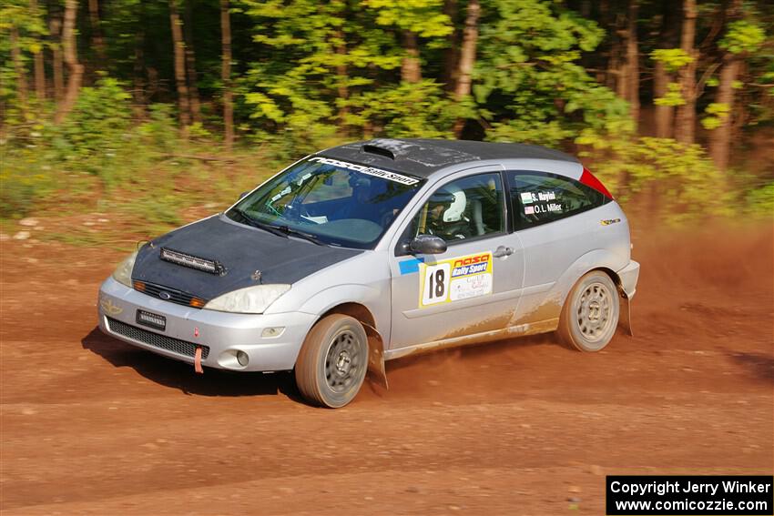 Srikanth Nayini / Otis Lee Miller Ford Focus SVT on SS7, Norway North II.