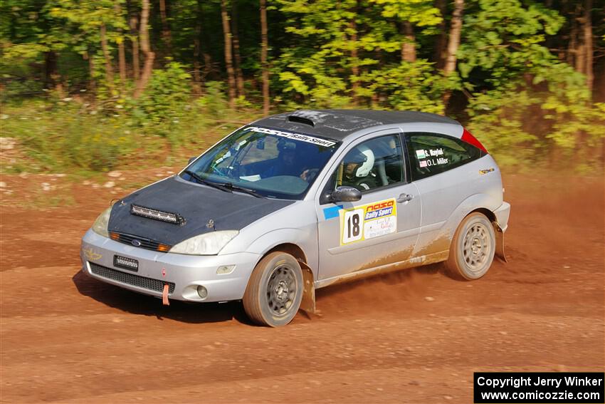 Srikanth Nayini / Otis Lee Miller Ford Focus SVT on SS7, Norway North II.