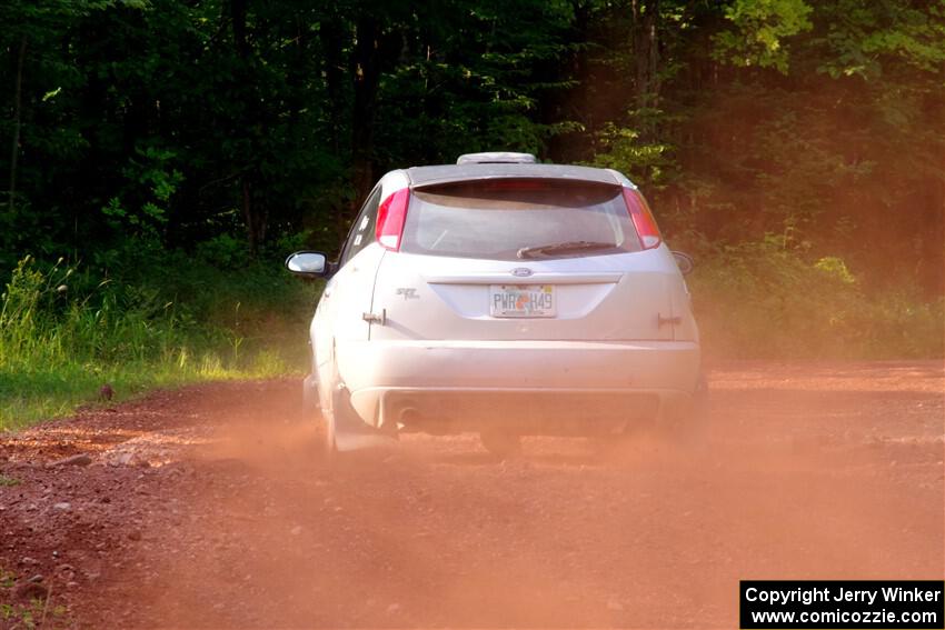 Srikanth Nayini / Otis Lee Miller Ford Focus SVT on SS7, Norway North II.