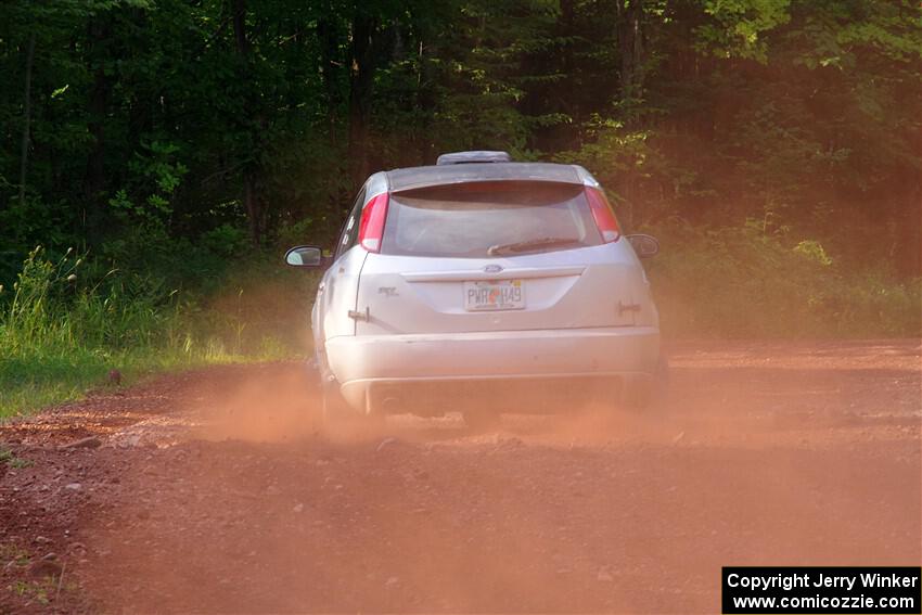 Srikanth Nayini / Otis Lee Miller Ford Focus SVT on SS7, Norway North II.