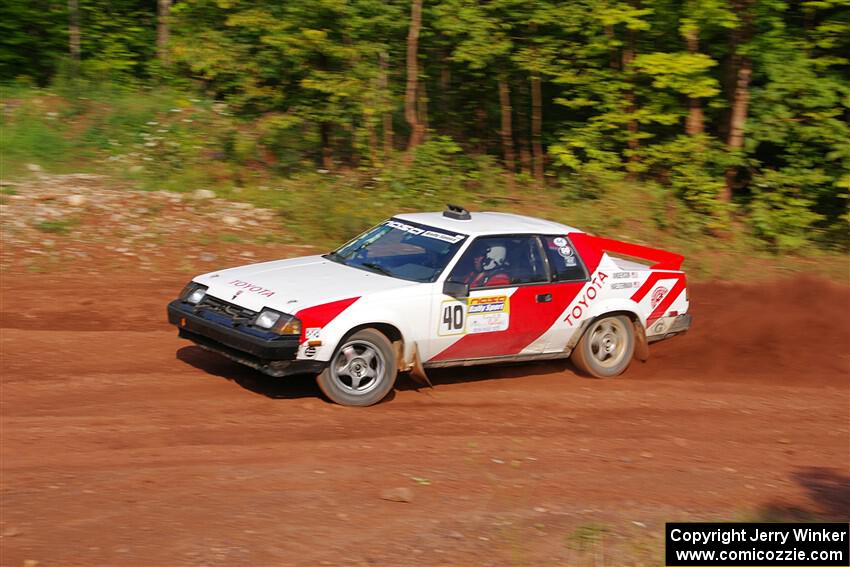 Eric Anderson / Taylor Haelterman Toyota Celica GTS on SS7, Norway North II.