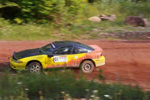 Eli Goethel / Max Sutton Mitsubishi Eclipse on SS7, Norway North II.