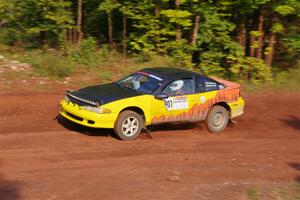 Eli Goethel / Max Sutton Mitsubishi Eclipse on SS7, Norway North II.