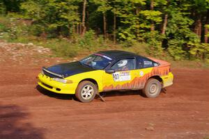 Eli Goethel / Max Sutton Mitsubishi Eclipse on SS7, Norway North II.