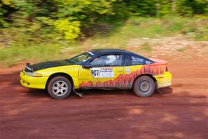 Eli Goethel / Max Sutton Mitsubishi Eclipse on SS7, Norway North II.