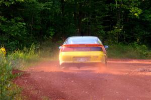 Eli Goethel / Max Sutton Mitsubishi Eclipse on SS7, Norway North II.