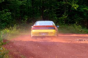 Eli Goethel / Max Sutton Mitsubishi Eclipse on SS7, Norway North II.