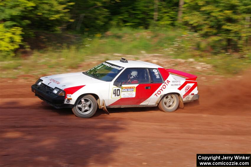 Eric Anderson / Taylor Haelterman Toyota Celica GTS on SS7, Norway North II.