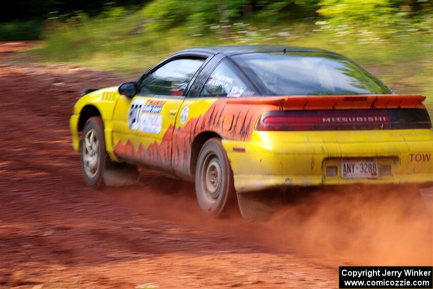 Eli Goethel / Max Sutton Mitsubishi Eclipse on SS7, Norway North II.