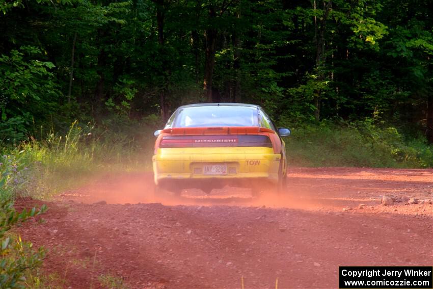 Eli Goethel / Max Sutton Mitsubishi Eclipse on SS7, Norway North II.