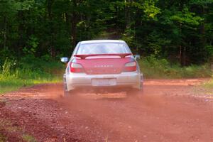 Jonathon Nagel / Chris Woodry Subaru Impreza 2.5RS on SS7, Norway North II.