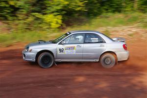 Noah Jacobson / Nathan Vance Subaru WRX on SS7, Norway North II.