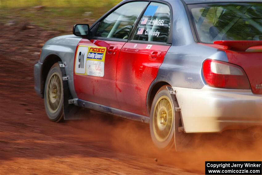 Jonathon Nagel / Chris Woodry Subaru Impreza 2.5RS on SS7, Norway North II.