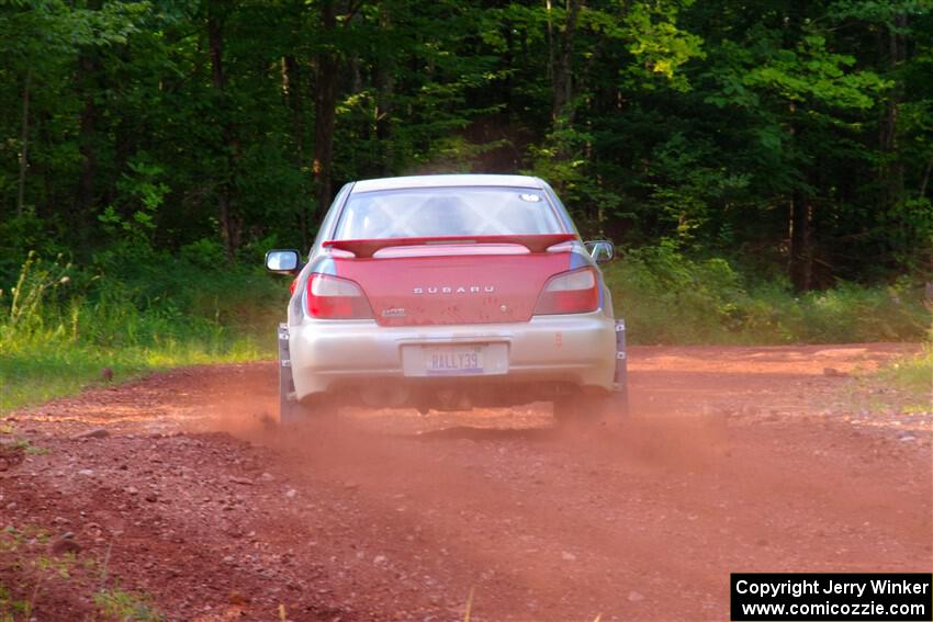 Jonathon Nagel / Chris Woodry Subaru Impreza 2.5RS on SS7, Norway North II.