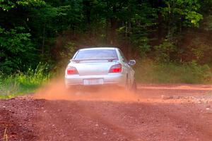 Noah Jacobson / Nathan Vance Subaru WRX on SS7, Norway North II.