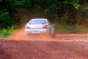 Noah Jacobson / Nathan Vance Subaru WRX on SS7, Norway North II.