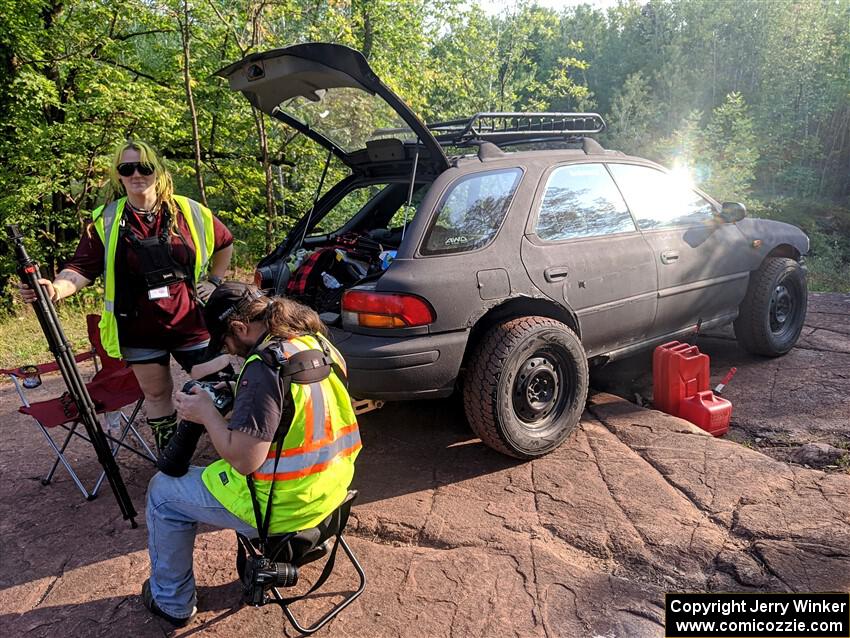 With two stages cancelled, Kidril, Stan and I opt to pack things up.