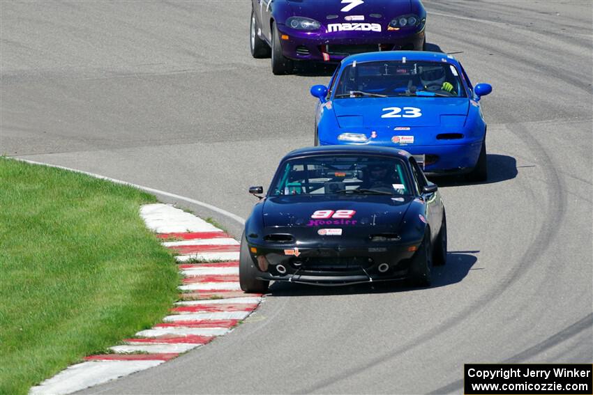 and Geoff Youngdahl's Spec Miata Mazda Miatas