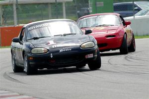 Mike Soward's and Eric Chang's Spec Miata Mazda Miatas