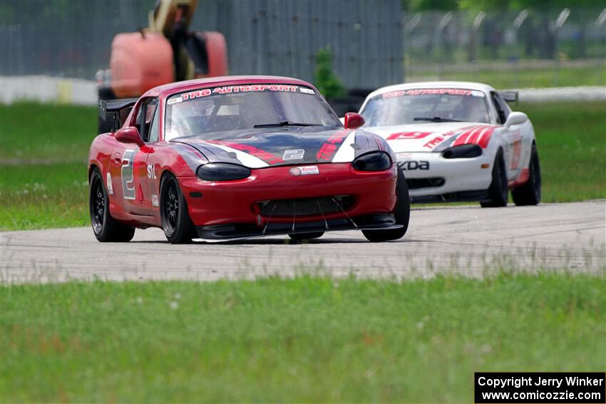 John Elder's STL Mazda Miata and Nolan Elder's STL Mazda Miata