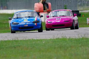 Matteo Azari's and Josh Jablonski's Spec Miata Mazda Miatas