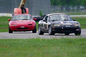 Mike Soward's and Eric Chang's Spec Miata Mazda Miatas