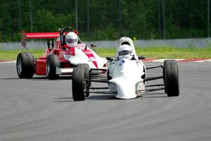 Alan Murray's Formula F Swift DB-1 and Steve Flaten's Formula X Star Formula Mazda