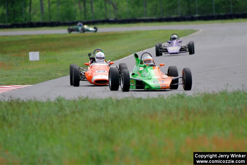 John Hogdal's Citation-Zink Z-16 and Helmut Friedrich's Caldwell D9 Formula Fords