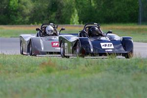 Nolan Elder's and Justin Elder's Spec Racer Ford 3s