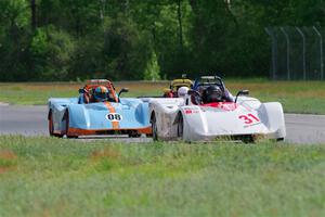 Lauren Dueck's, Andrea King's and Dave Glodowski's Spec Racer Ford 3s