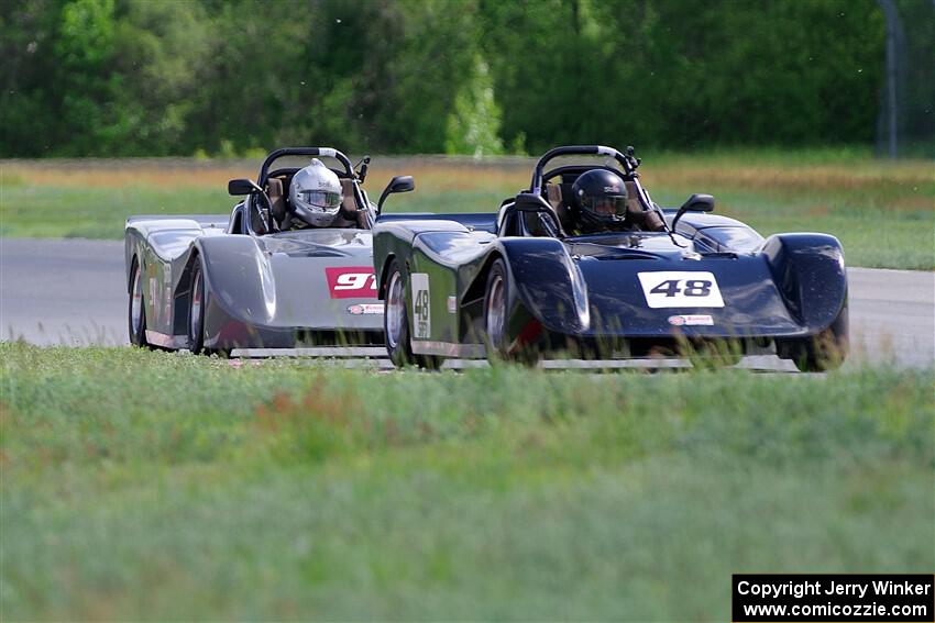 Nolan Elder's and Justin Elder's Spec Racer Ford 3s