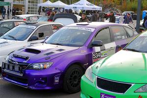 Silas Himes / Charlotte Himes Subaru WRX STi at parc expose.