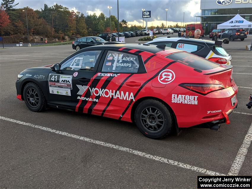 Chris Sladek / John Sharps Acura Integra at parc expose.