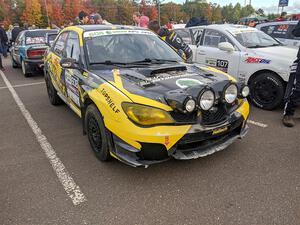 Colin Schulz / Jake Carlson Subaru WRX STi at parc expose.