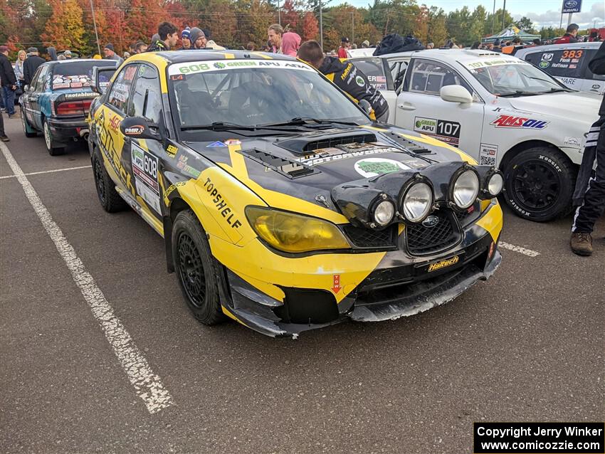 Colin Schulz / Jake Carlson Subaru WRX STi at parc expose.