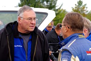 Doug Shepherd and Tim O'Neil chat about past P.O.R.'s at parc expose.