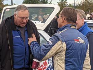 Doug Shepherd and Tim O'Neil chat about past P.O.R.'s at parc expose.