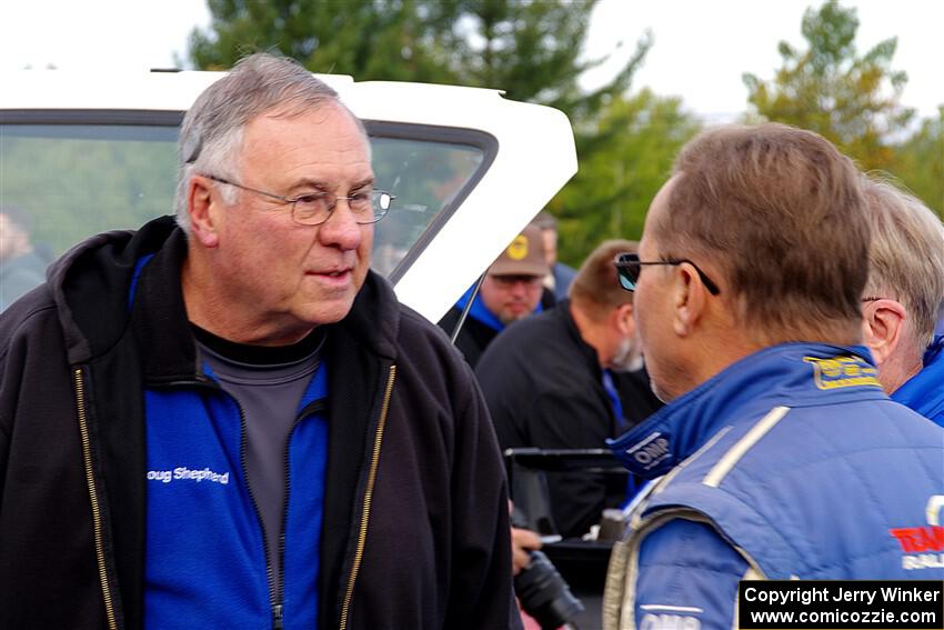 Doug Shepherd and Tim O'Neil chat about past P.O.R.'s at parc expose.