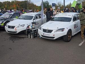 Michael Eckstein / Dylan Whittaker and Michael Hooper / Michael Hordijk Lexus IS350s at parc expose.