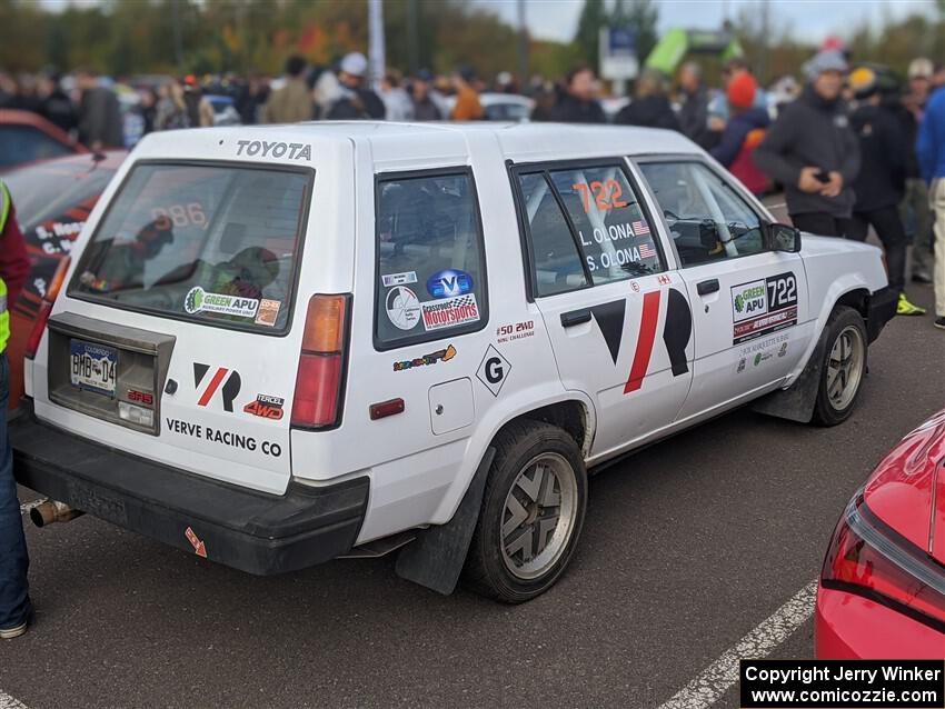 Steven Olona / Lauren Olona Toyota Tercel RWD at parc expose.