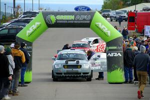 Adam VanDamme / Andrew Herron Audi TT at the ceremonial start.