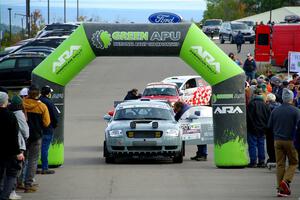 Adam VanDamme / Andrew Herron Audi TT at the ceremonial start.