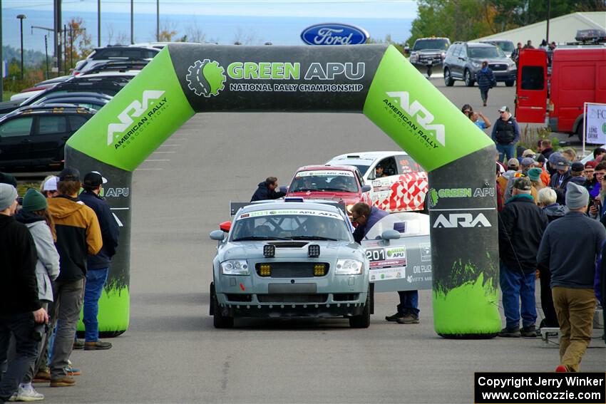 Adam VanDamme / Andrew Herron Audi TT at the ceremonial start.