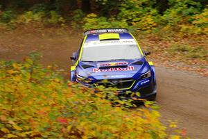 Brandon Semenuk / Keaton Williams Subaru WRX ARA24 on SS2, Bob Lake I.